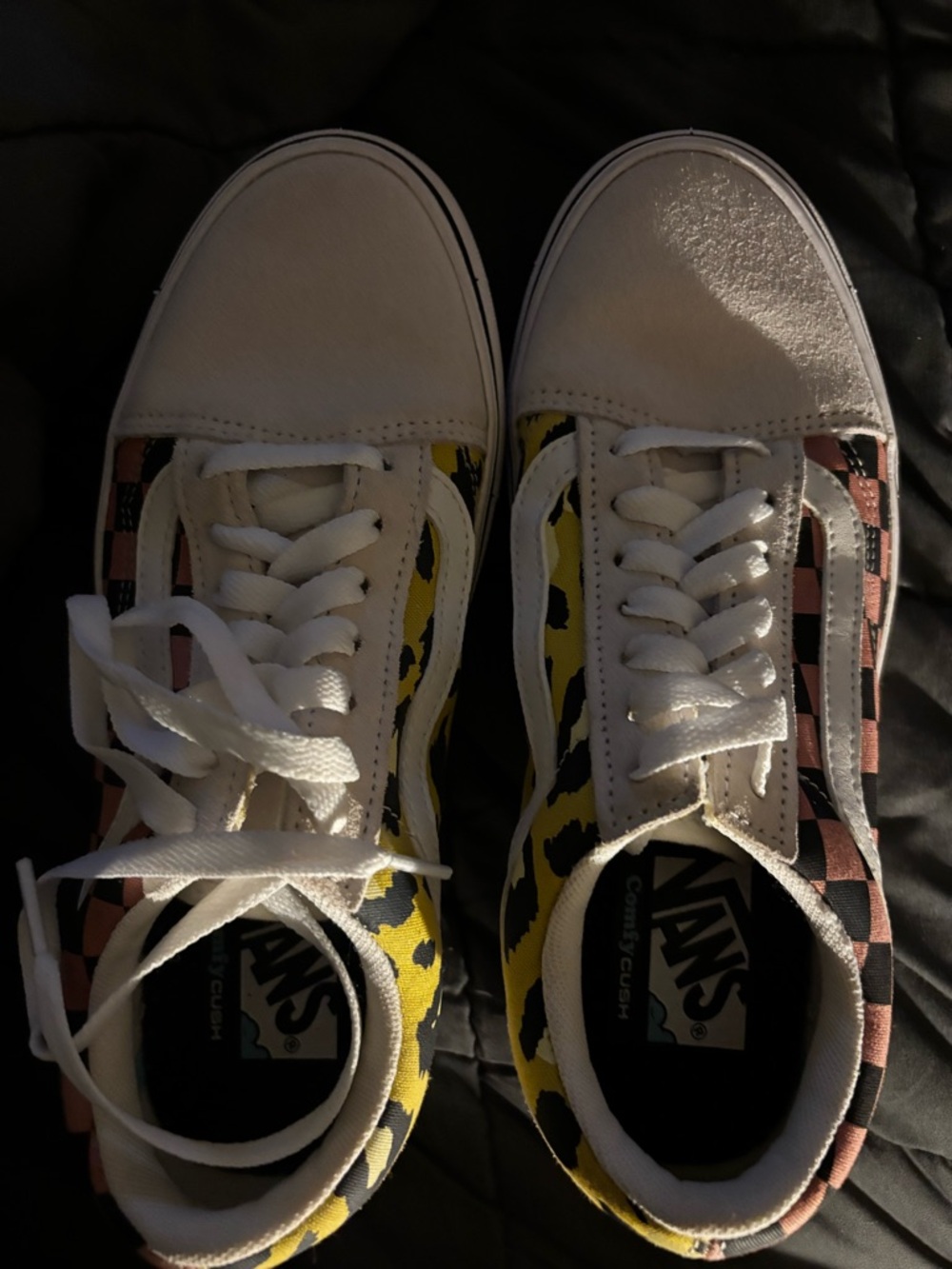 Vans ComfyCush Era Shoes Womens Size 7 Mixed Media Suede Canvas Skate Sneakers - Picture 3 of 4